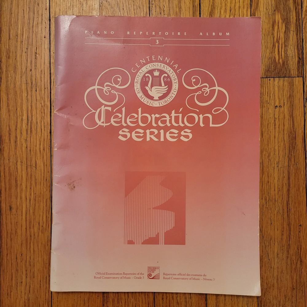 Royal Conservatory of Music Celebration‎ Series Piano Repertoire 1988 Music Book
